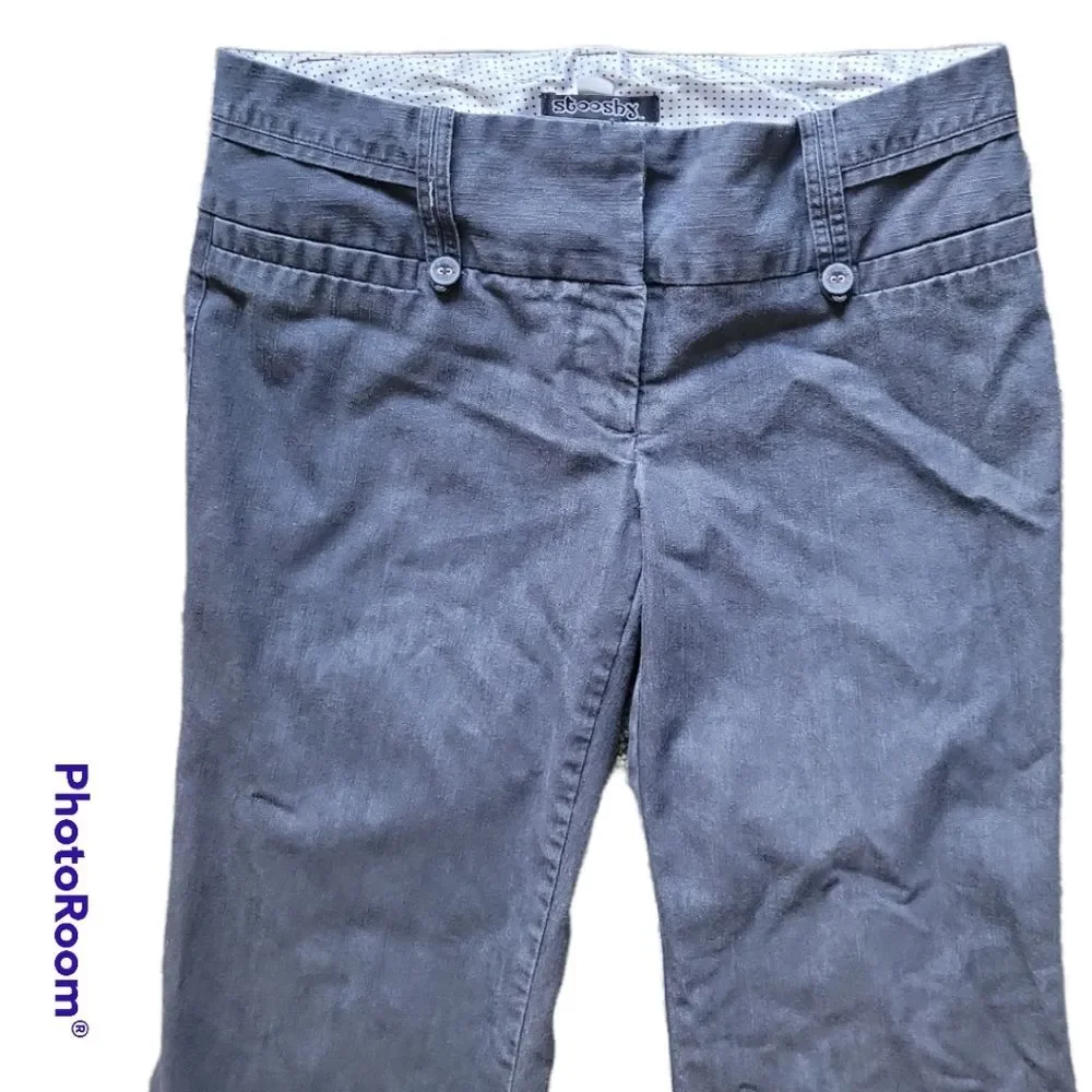 🍁STOOSHY GREY DRESS PANTS - 7